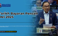 Tarikh Bayaran Pencen 2025