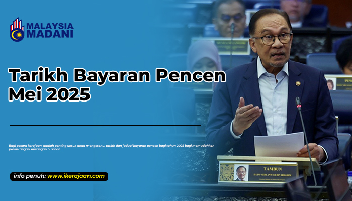 Tarikh Bayaran Pencen 2025
