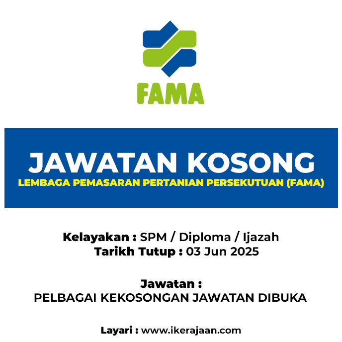 Jawatan Kosong FAMA 2025