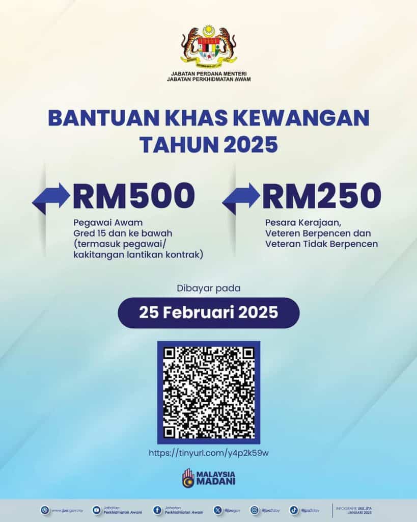 Tarikh Bayaran Pencen 2025