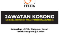 jawatan kosong di felda