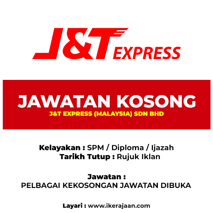 jawatan kosong di J&T