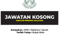 jawatan kosong di penjara