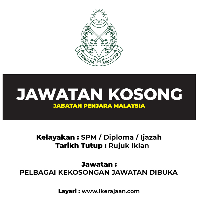 jawatan kosong di penjara