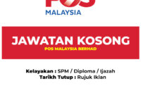 jawatan kosong di pos