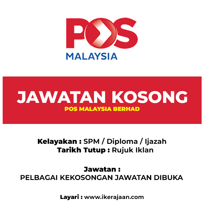 jawatan kosong di pos