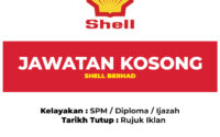 jawatan kosong di shell
