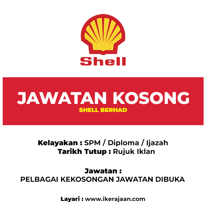 jawatan kosong di shell
