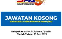 jawatan kosong di spa