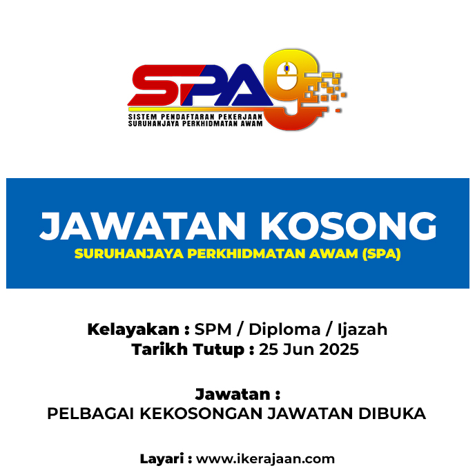 jawatan kosong di spa