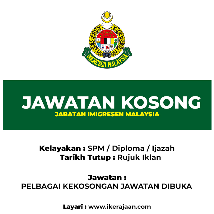 jawatan kosong di imigresen