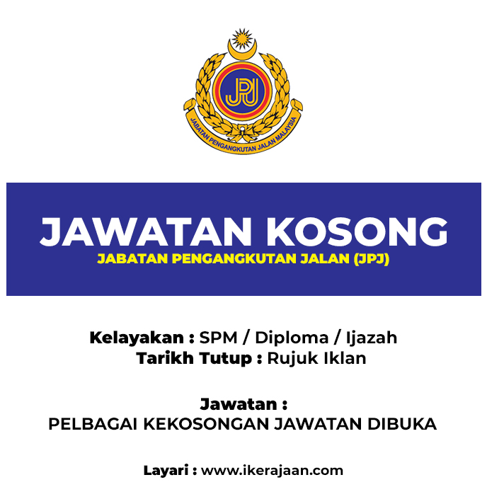 jawatan kosong terkini jpj
