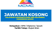 jawatan kosong di mcmc
