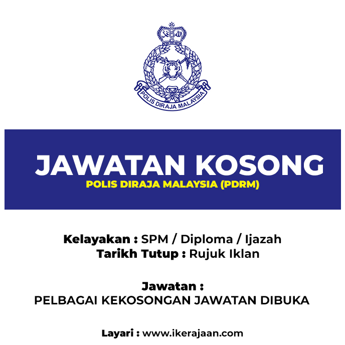jawatan kosong di pdrm