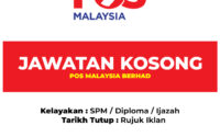 Jawatan Kosong Semasa Pos