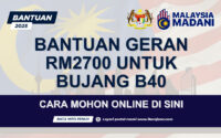 Bujang B40 Dapat RM2700