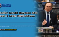 tarikh kredit bayaran str