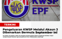pengeluaran kwsp akaun