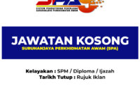 jawatan di spa
