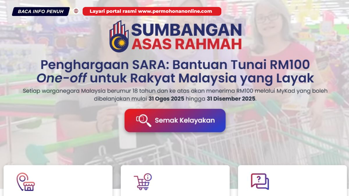 RM600 Bantuan Asas Rahmah