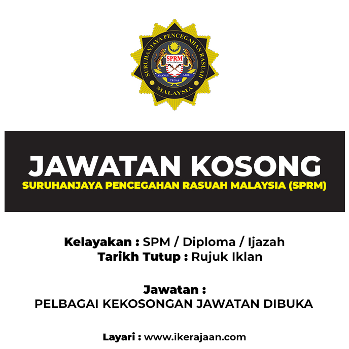 jawatan sprm 2025
