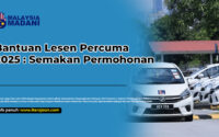 bantuan lesen percuma november