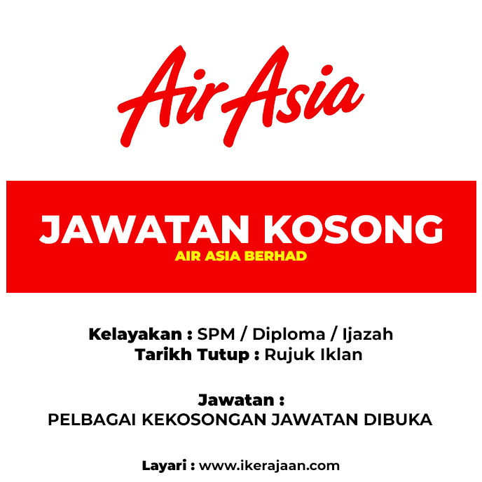 jawatan air asia