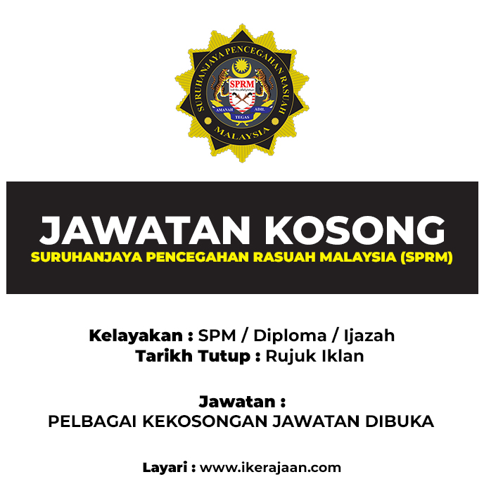 jawatan terkini sprm