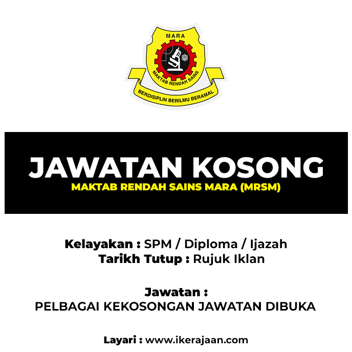 jawatan mrsm 2026