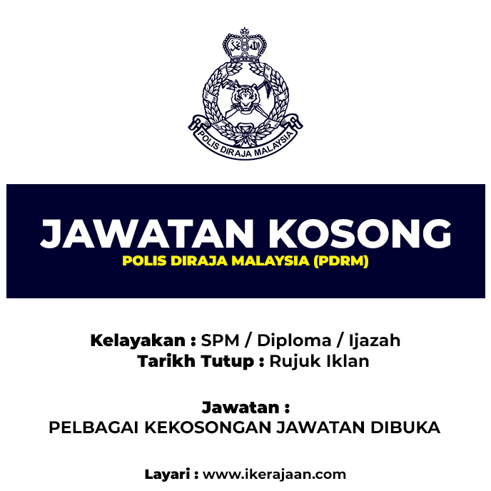 jawatan pdrm 2026