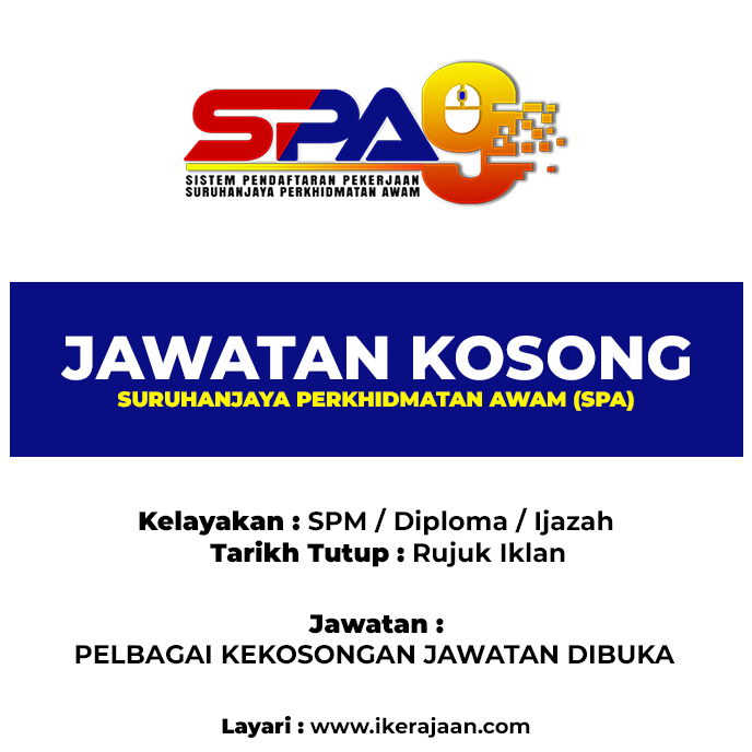 jawatan spa 2026