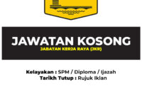 jawatan kosong jkr 2026