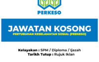 jawatan perkeso 2026