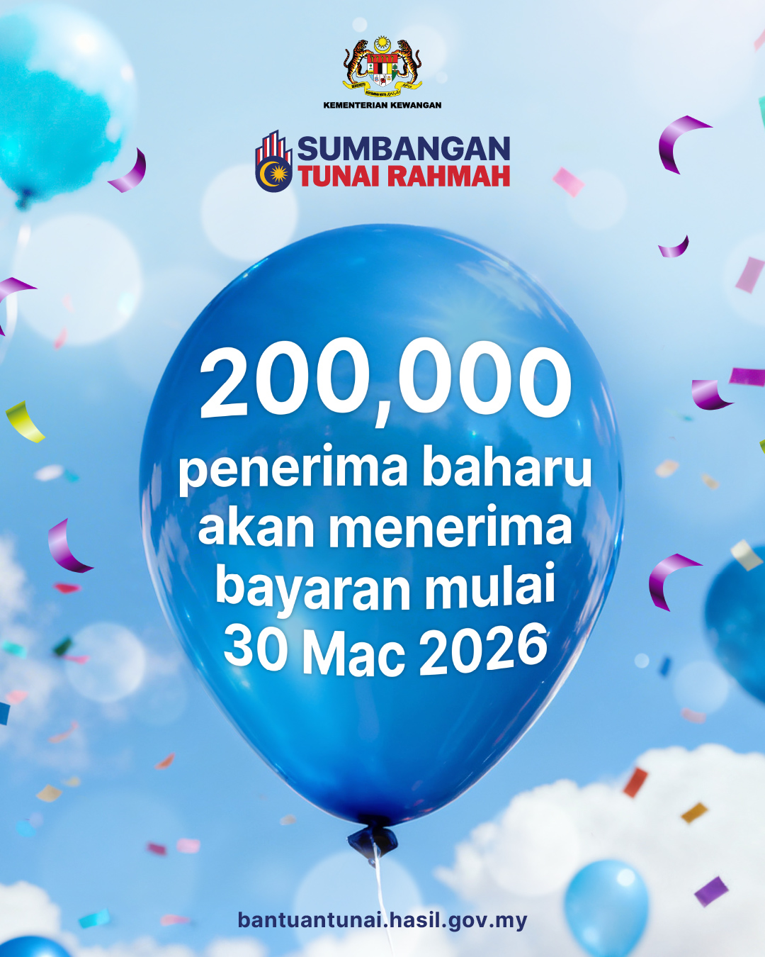 semak bayaran sumbangan tunai rahmah