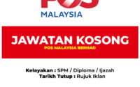 jawatan kosong pos malaysia berhad