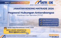 jawatan kosong matrade