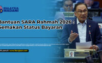 semak bantuan sara rahmah