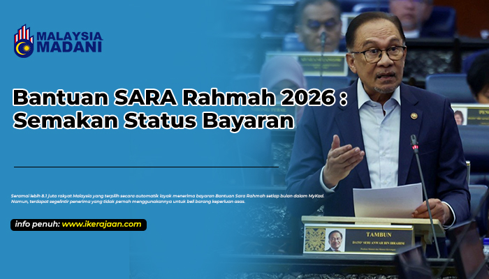 semak bantuan sara rahmah