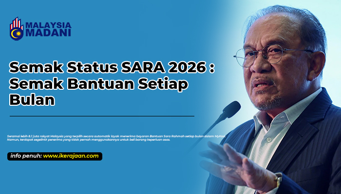 semak status bantuan sara